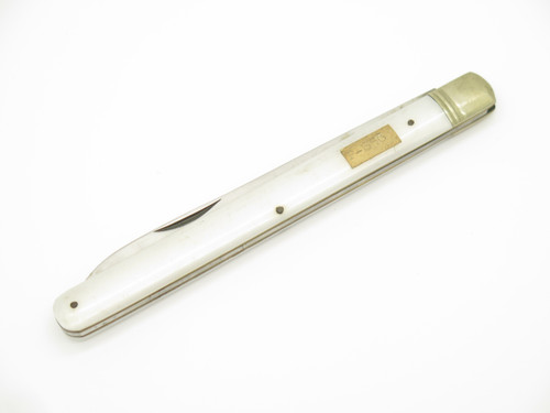 Vtg 1950s Yasuo Imai Proto 656 Bison Seki Japan 5.5" Folding Melon Sampler Knife