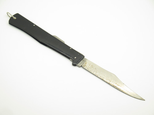 Vintage Yasuo Imai Valor 15526 Proto Jaguar Seki Japan Black 5.25" Folding Knife