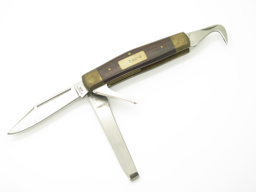 Vtg 1970s Seizo Imai Prototype Seki Japan 4 Bld Stockman 4" Folding Pocket Knife