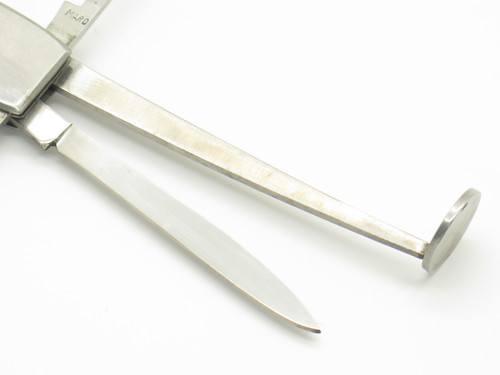 Vintage 1970s Maro P-661 Seizo Imai Seki Japan Stainless Folding Pipe Tool Knife