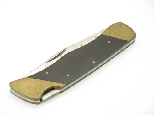 Vintage 1970s Imai Explorer Sample Seki Japan 5" Folding Hunter Lockback Knife