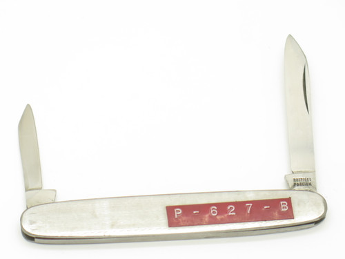 Vintage Rostfrei P-627-B Yasuo Imai Japan Slim Stainless Folding Pocket Knife