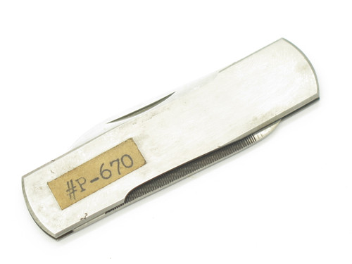 Vintage 1960s Proto P-670 Seki Japan Stainless Gentleman Folding Pocket Knife