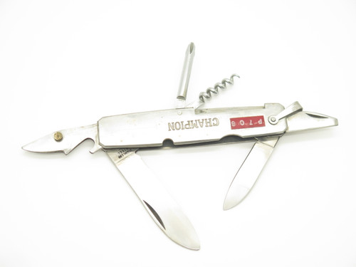 Vintage1960s Prototype 706 Champion Seki Japan 4" Folding Knife Screwdriver
