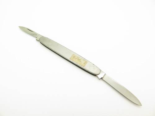 Vintage Seki Japan Prototype Stainless Steel Thin 3.25" Folding Pocket Knife