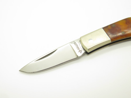 Vintage 1980s Haller Seki Japan 100 Small 2.25" Folding Lockback Pocket Knife