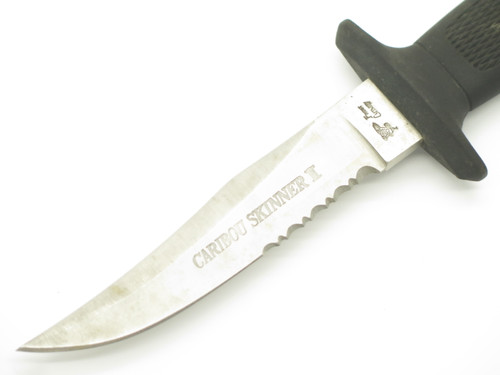 Vintage 1980s Frost Cutlery Caribou Skinner II Seki Japan Fixed Blade Knife