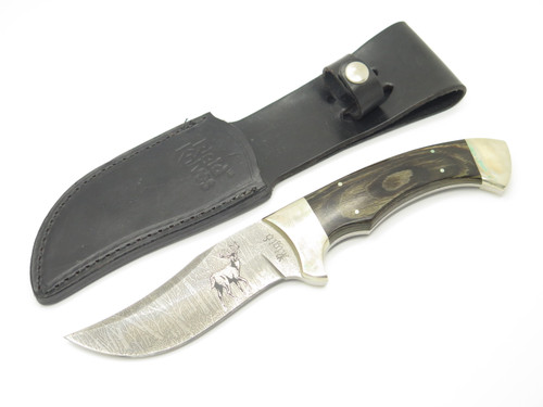 Vintage '80s Rigid RG16 Fukuta Seki Japan Deer Fixed Blade Hunting Skinner Knife