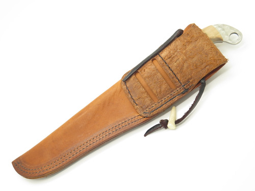 2018 Silver Stag USA RMEF Banquet Edition Maple Fixed D2 Steel Hunting Knife