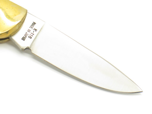 Vintage 1978-82 Parker Brothers K116 Imai Seki Japan Stag Folding Lockback Knife