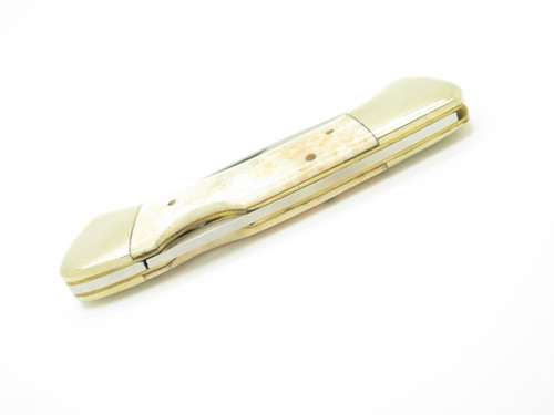 Vintage 1978-82 Parker Brothers Seizo Imai Seki Japan Smooth Bone Folding Knife