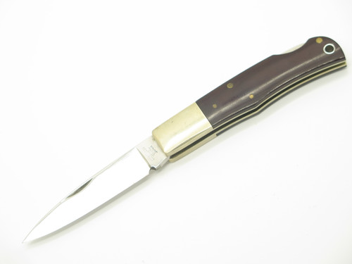 Vintage 1980s Parker Imai Seki Japan Micarta Jess Horn Folding Pocket Knife