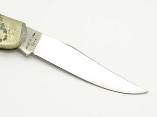 Vintage 1980s Parker Imai Seki Japan K74 Stag Folding Lockback Pocket Knife