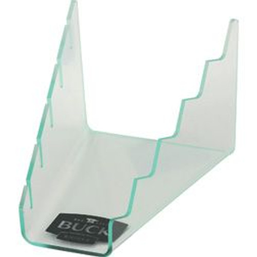 Buck 5 Tier Clear Acrylic Fixed Blade Folding Knife Counter Display Stand