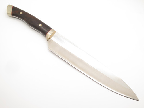 Vtg Seki Cut Prototype Hiro Japan Camp 8.5" Chef San Mai Kitchen Cutlery Knife