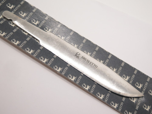 Brusletto Hunter NOS 5.25" Stainless Hunting Fixed Knife Making Blade Blank