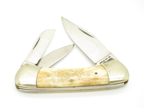 Vintage 1980s Parker Imai Seki Japan 3.5" Bone Whittler Folding Pocket Knife