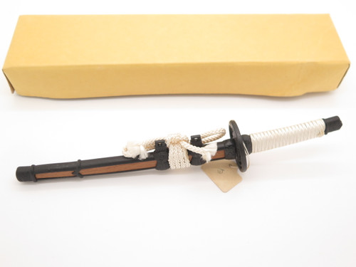 Vintage '80s Japan 6.6" W Mini Miniature Samurai Katana Sword Letter Opener