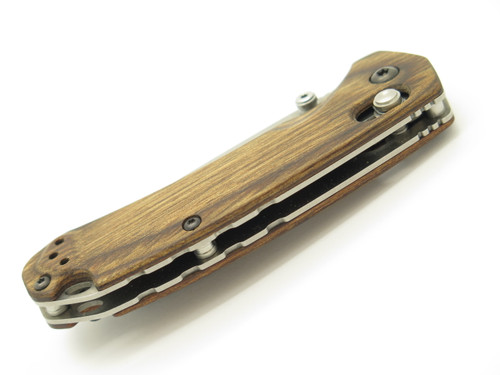 Benchmade 15031 North Fork Axis Lock Wood S30V Folding Pocket Knife