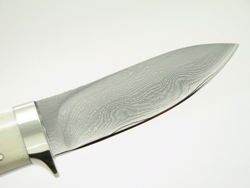 Seizo Imai Seki Custom Loveless Skinner Stag VG-10 Damascus Fixed Knife