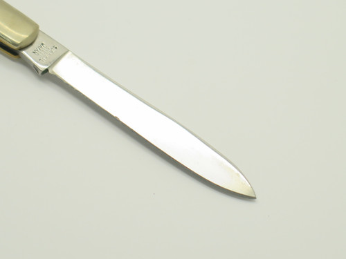 Vintage 1980s Parker Imai Seki Japan Little Pillbuster 3.75" Bone Folding Knife