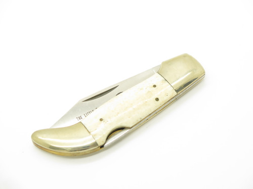 Vintage 80s Parker Imai Seki Japan Bone Little Bandit Folding 4.5" Pocket Knife