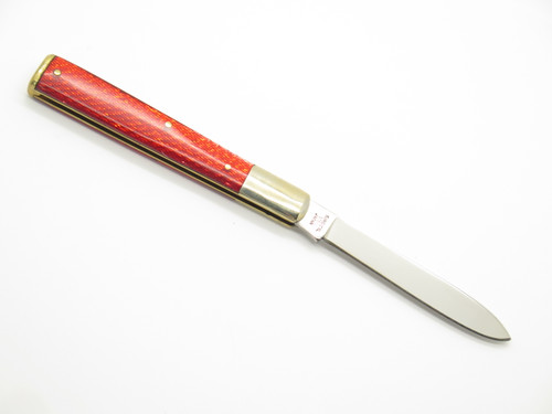 Vintage 1980s Parker Imai Seki Japan 3.75" Red Little Pillbuster Folding Knife