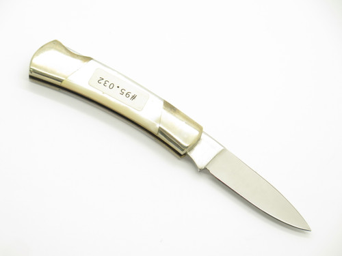 Vintage 1980s Parker Imai Proto Seki Japan MOP Wildcat 3" Folding Lockback Knife