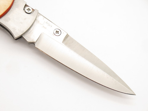 Vtg '80s Parker Benchmade Imai Seki Japan Toplock 3.6 Folding Pocket Knife Blem