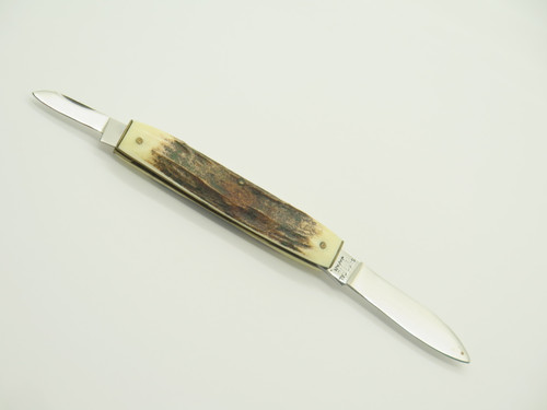 Vintage 1976-1978 Parker Frost Imai Seki Japan Mink 2.87" Stag Folding Knife