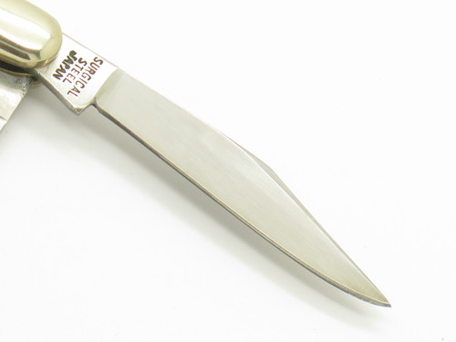 Vtg 1976-78 Parker Frost Imai 2.75" Seki Japan Little Doagie Bone Folding Knife