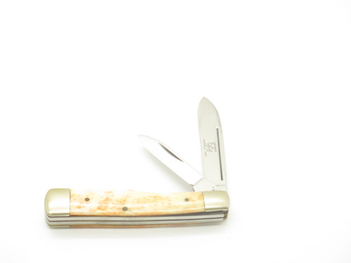 Vintage 1970s-80s Swanner Cut Co. Imai Seki Japan Smooth Bone 3" Pocket Knife
