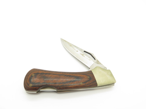 Vintage 1980s Explorer Prototype Seki Japan 3.8" Folding Thumb Hole Pocket Knife