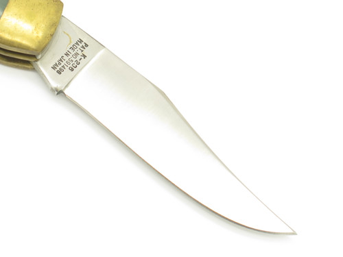 Vintage 1980s Parker Imai Seki Japan K236 Camo Longhorn Folding Pocket Knife