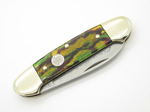 Vtg United Boker Solingen 135 Christmas Tree Canoe Folding Pocket Knife