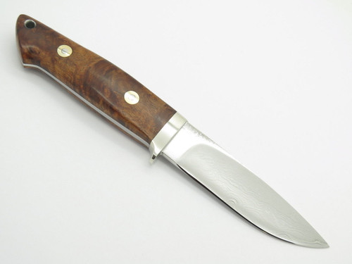 Seizo Imai Seki Custom Loveless Large Drop Point VG-10 Damascus Fixed Knife