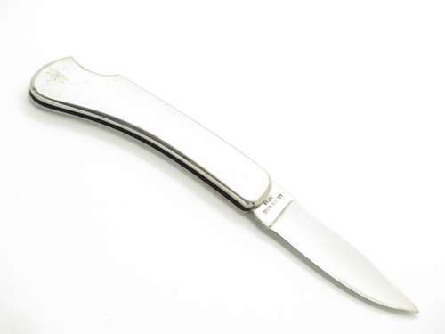 Vintage 80s 11-350 Explorer Imai Seki Japan 3" Stainless Folding Lockback Knife
