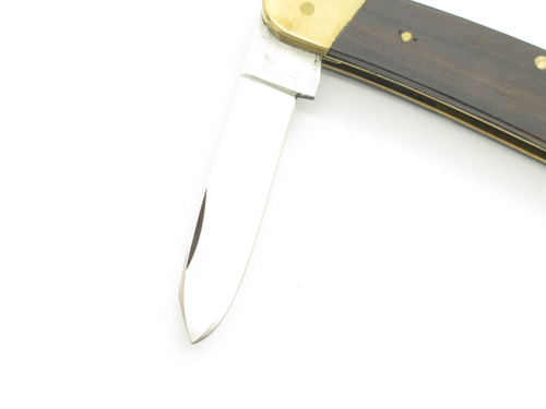 Vintage 1980s Explorer 11-174 Seizo Imai Seki Japan 3.87" Wood Folding Knife
