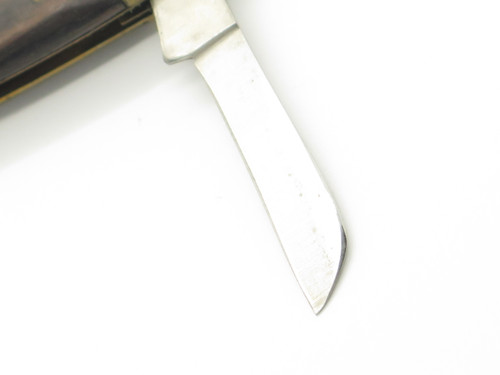 Vintage 1980s Explorer 11-173 Seizo Imai Seki Japan 3.25" Wood Folding Knife