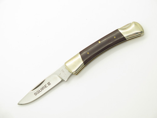 Vintage 1980s 11-383 Explorer Seizo Imai Seki Japan Micarta Lockback 3.37" Knife