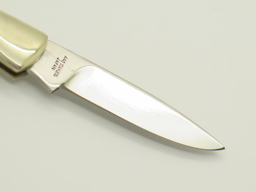 Vintage 1980s 11-385 Explorer Seizo Imai Seki Japan Stag Lockback 3.5" Knife