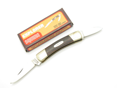 Vintage 1980s 11-377 Explorer Seizo Imai 2.62" Seki Japan Folding Wood Knife