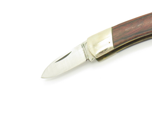 Vintage 1980s 11-377 Explorer Seizo Imai 2.6" Seki Japan Wood Folding Knife