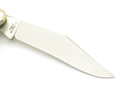 Vintage 80s Frost Cutlery Seizo Imai Seki Japan 4" Folding Stag Stockman Knife