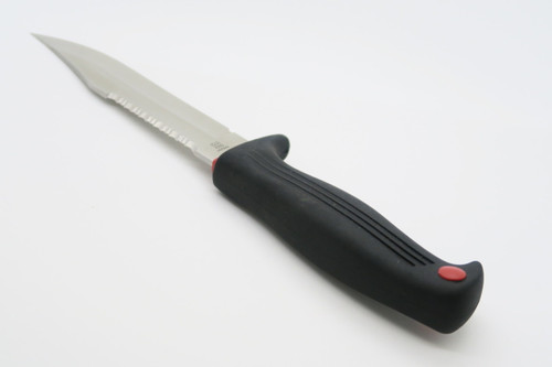 Vtg Kershaw Kai 1010 Roughback Seki Japan AUS6A Fixed Blade Hunting Bowie Knife