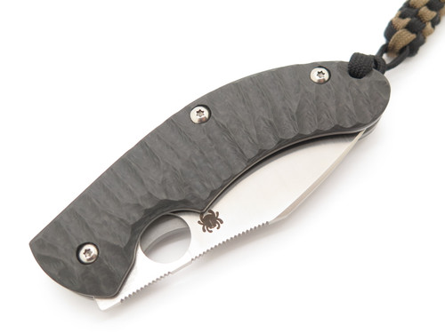 Spyderco Perrin PPT C135CFP Sprint Run Carbon Fiber Framelock Folding Knife