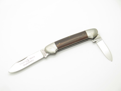 Vintage 1970s Rhino Gesco Seizo Imai Seki Japan 3.62" Folding Canoe Pocket Knife