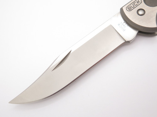 Vintage 1995 Buck 560 Titanium Folding Hunter Lockback Knife