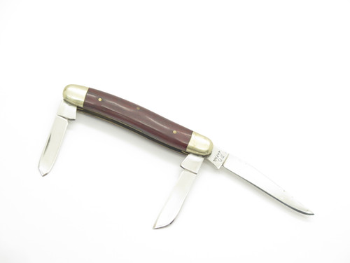 Vtg 1970s Rhino Gesco Seizo Imai Seki Japan 3.25" Stockman Folding Pocket Knife