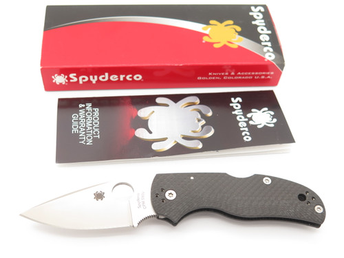 Spyderco USA C41CFFP5 Native 5 Carbon Fiber CPMS90V Folding Pocket Knife